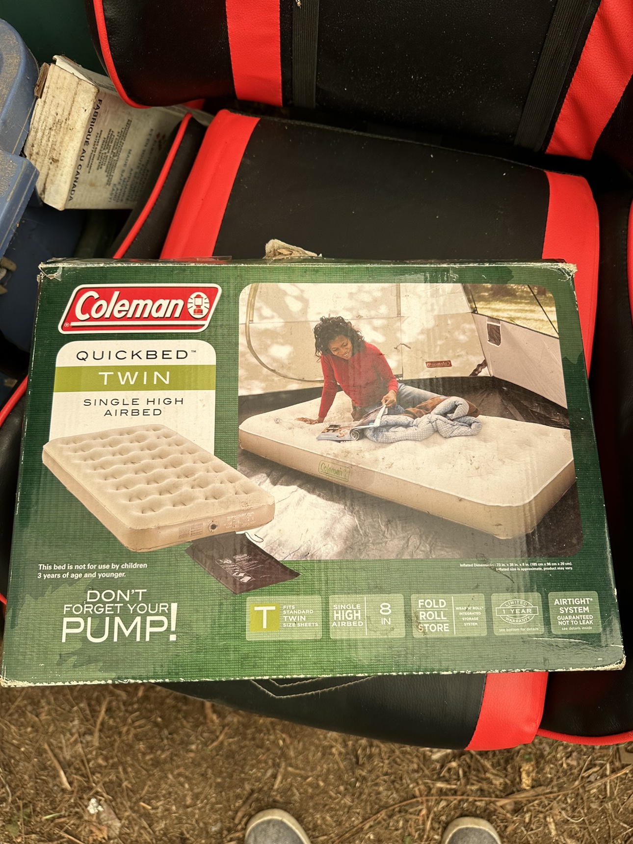 Coleman Quickbed Twin Airbed