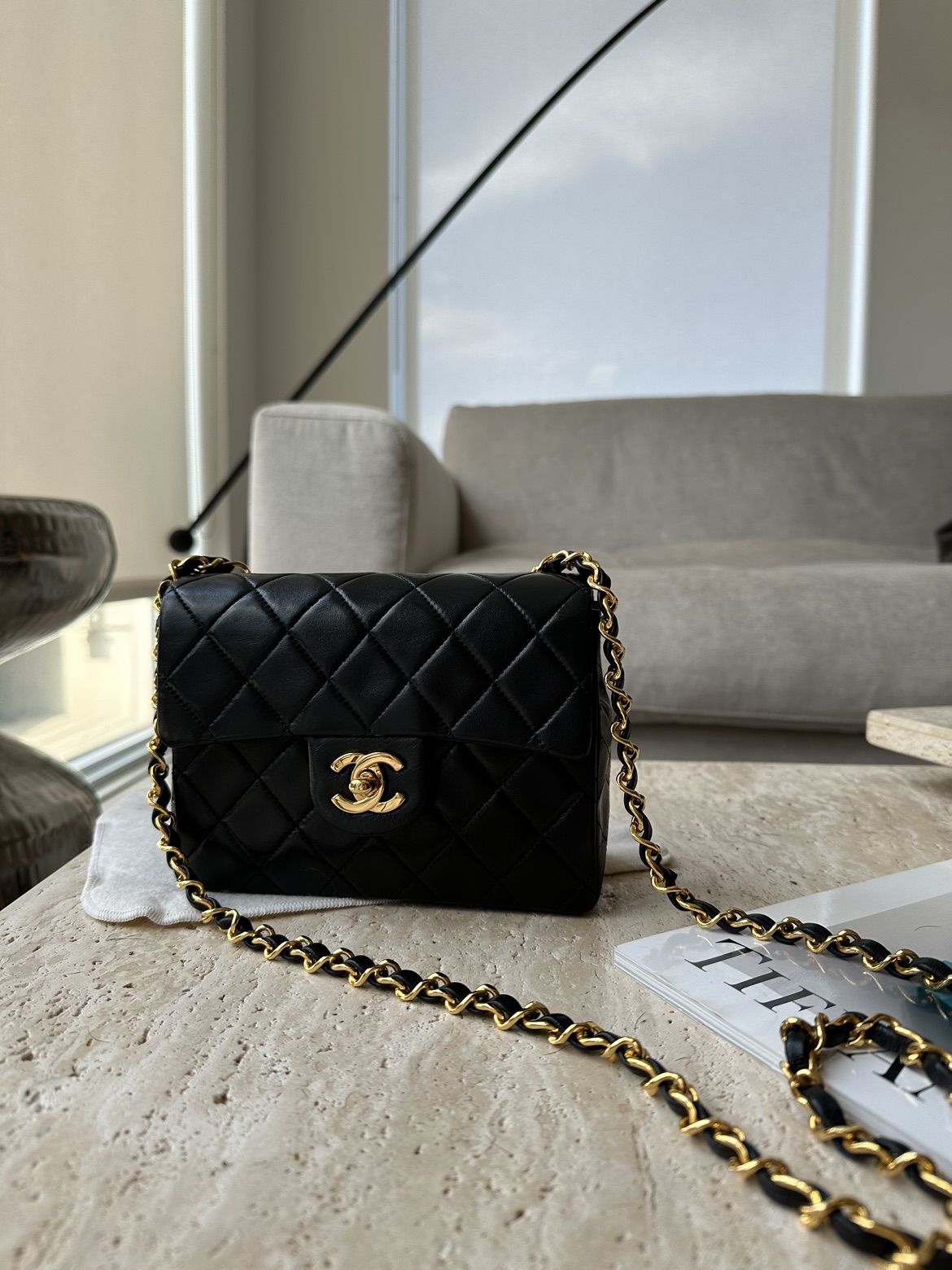 Chanel classic mini square flap bag - photo 3