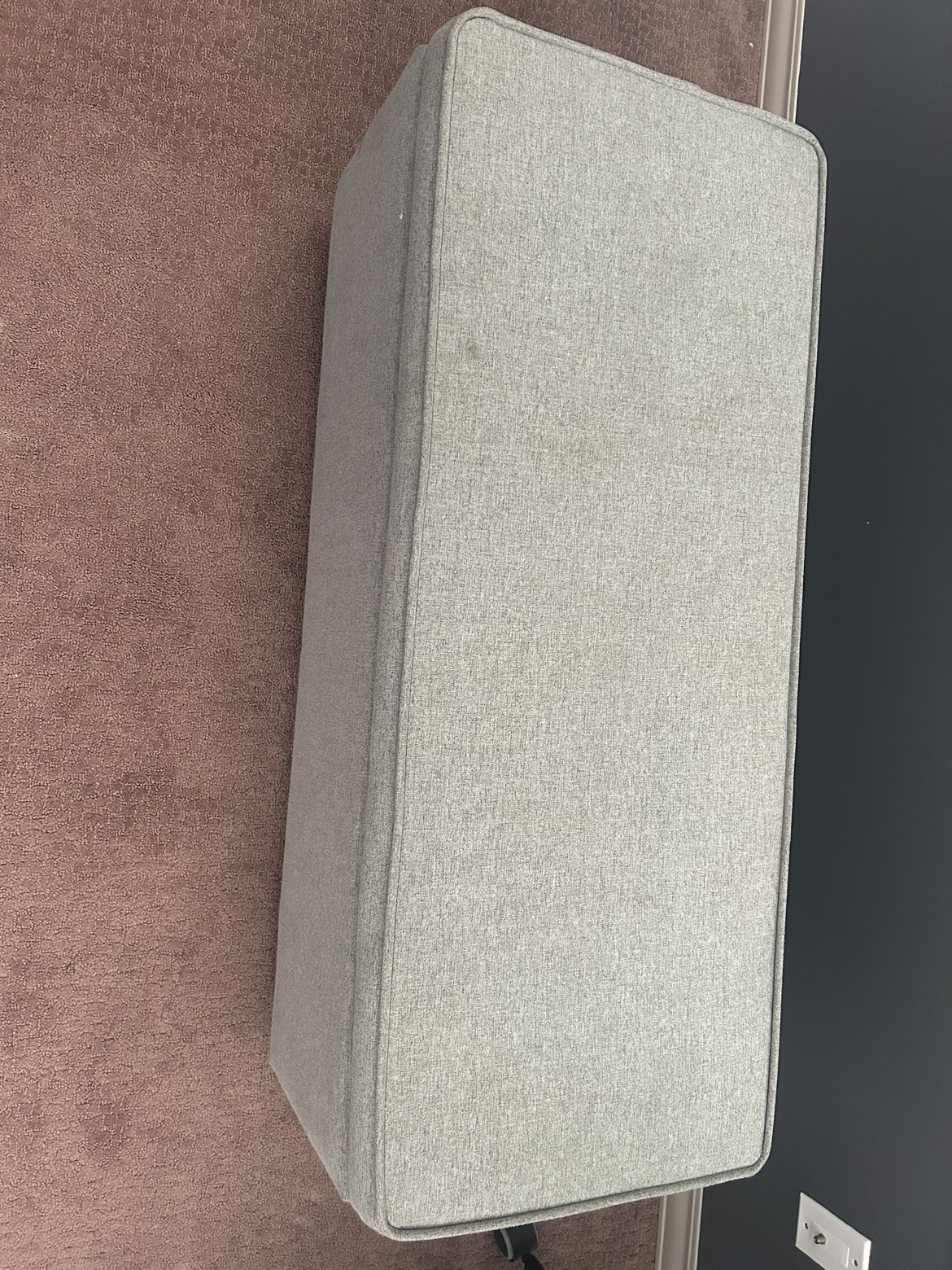 Grey Ottoman - photo 4