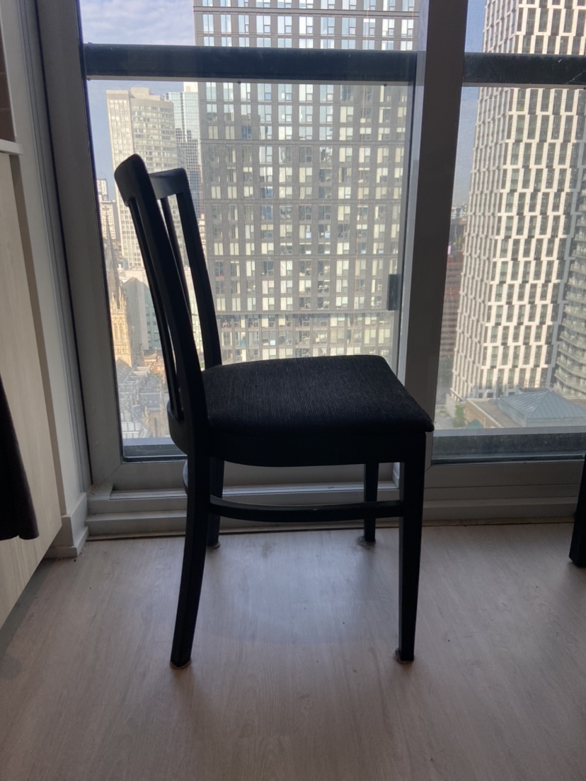 Black Dining Chair (x2) - photo 2