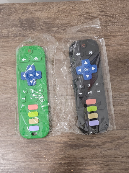 baby teething remote shaped #freecycle