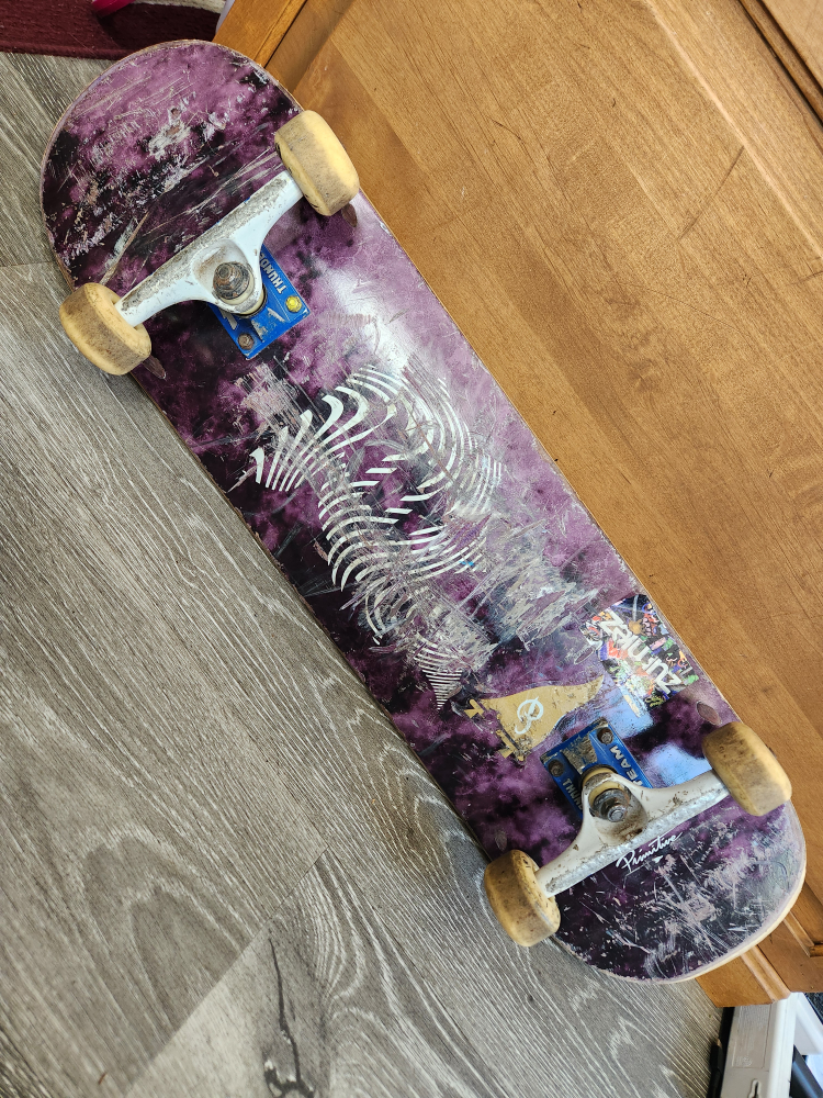 Purple and Blue Skateboard thumbnail