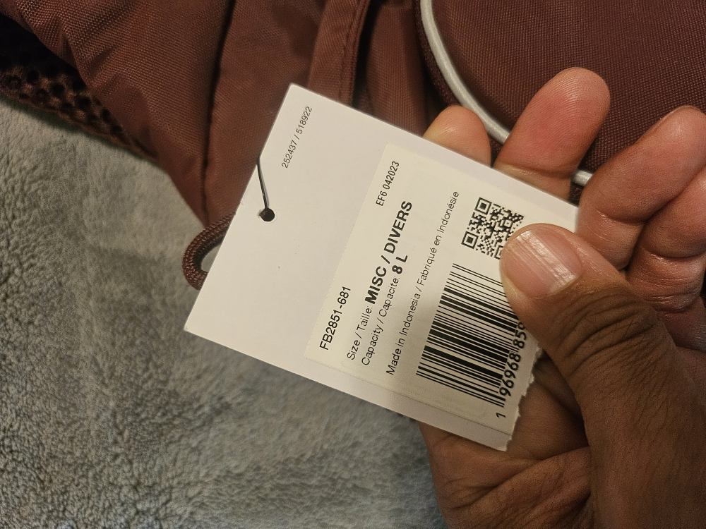 Nike Maroon Crossbody Bag image indicator(3)