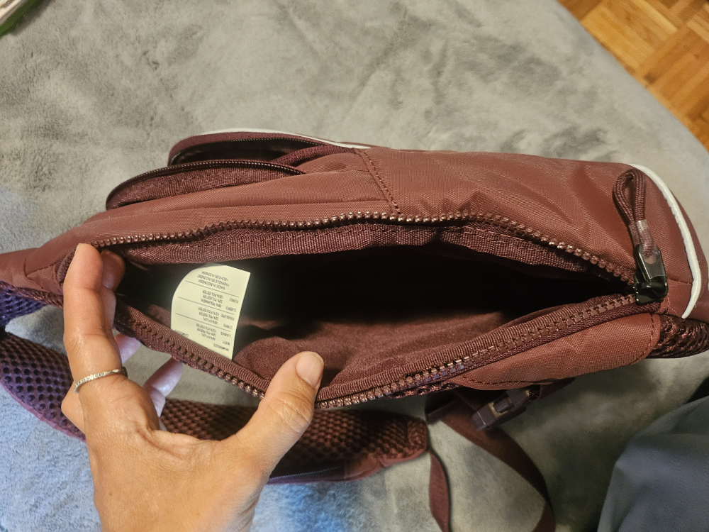 Nike Maroon Crossbody Bag image indicator(5)