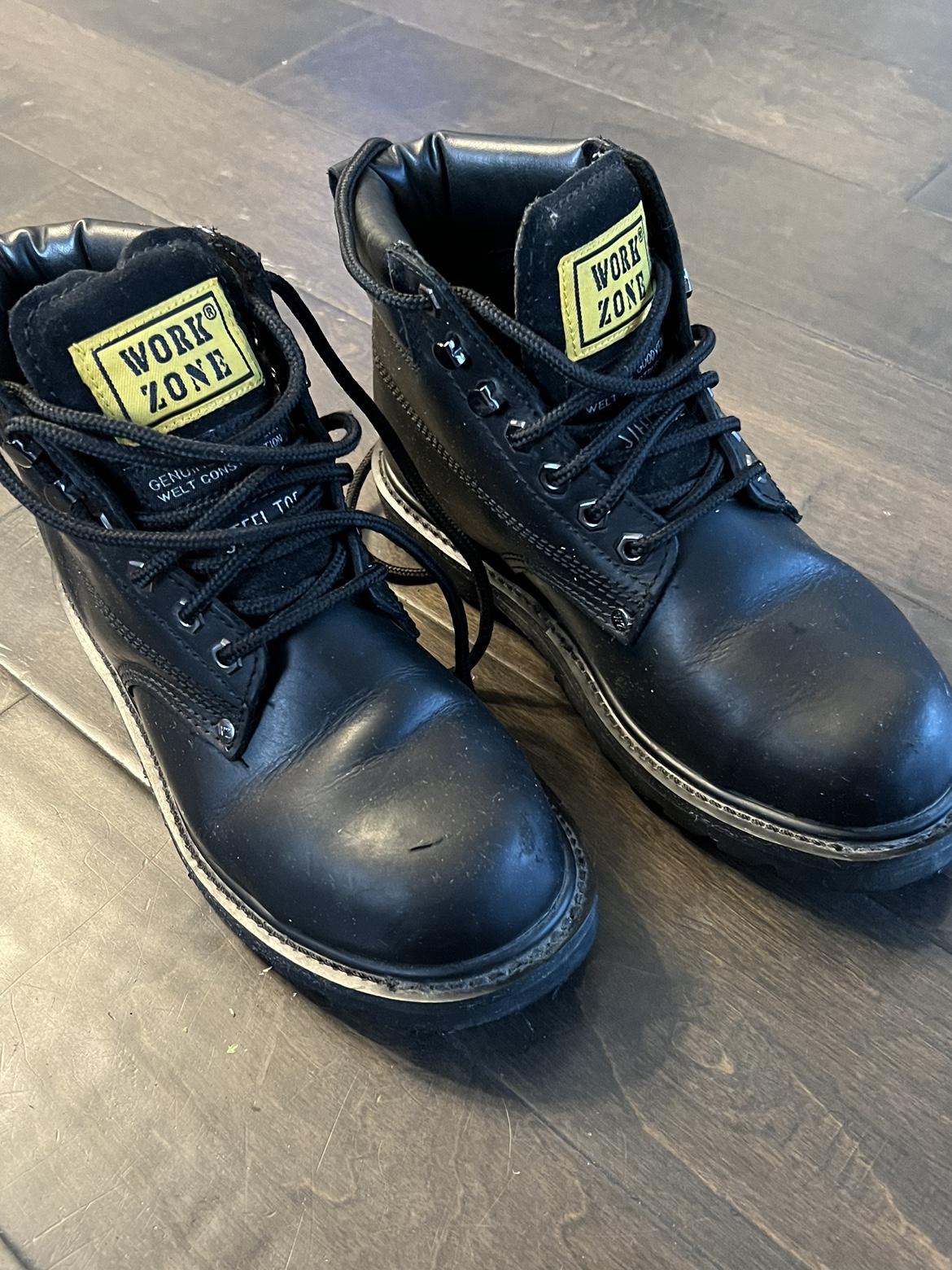 Work Zone Steel Toe Work Boots thumbnail