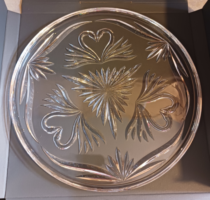 Waterford Crystal Wedding Platter, 12" thumbnail