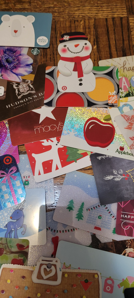 Collection of 70 brand new empty gift cards - photo 4