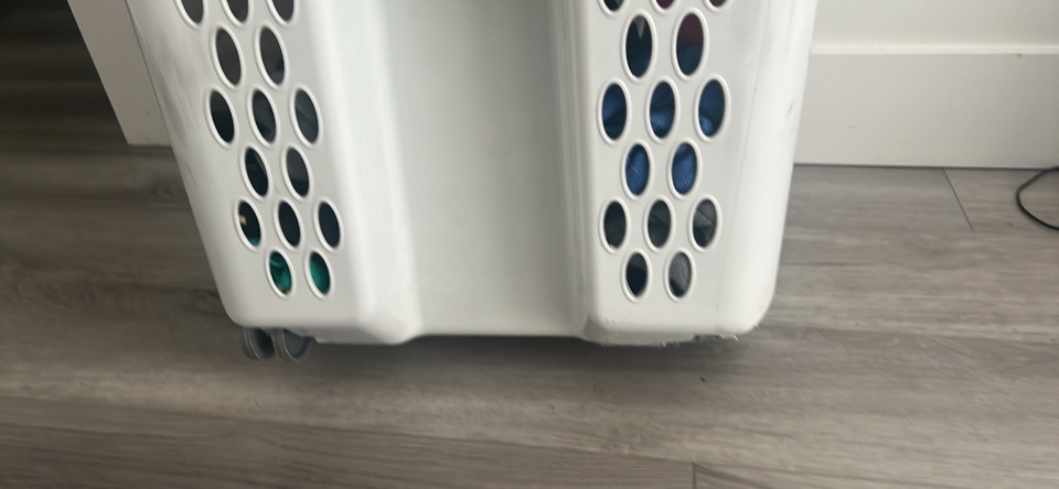 Double Laundry Basket - photo 2