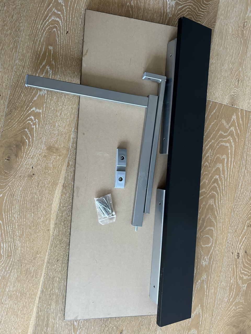 Ikea long wall mount desk