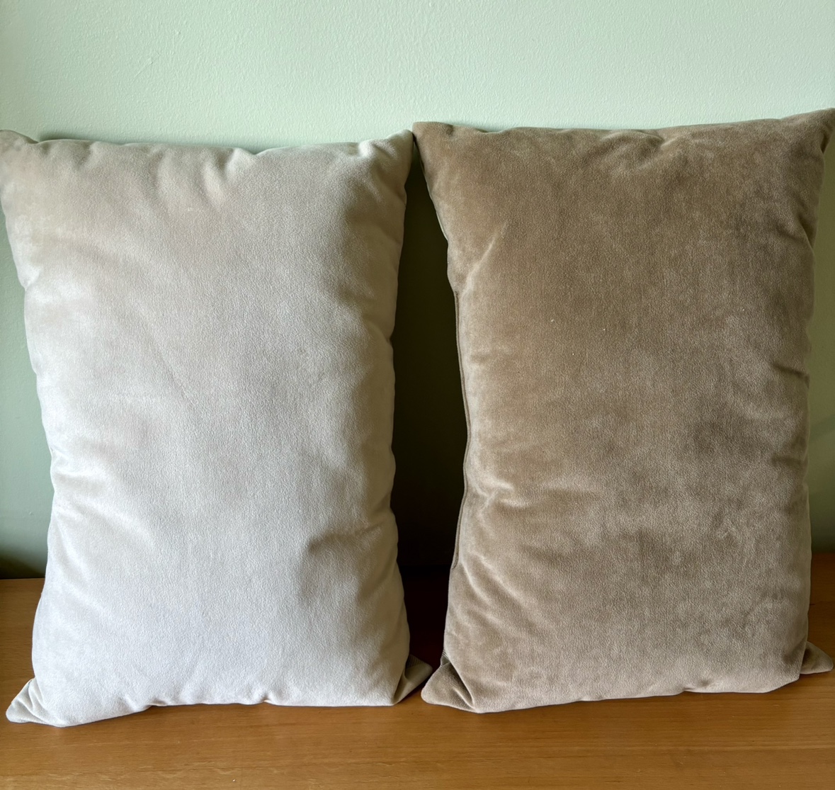 Floral embroidered throw pillows 2pc image indicator(2)