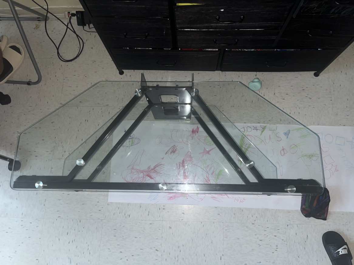 Glass Table/TV Stand