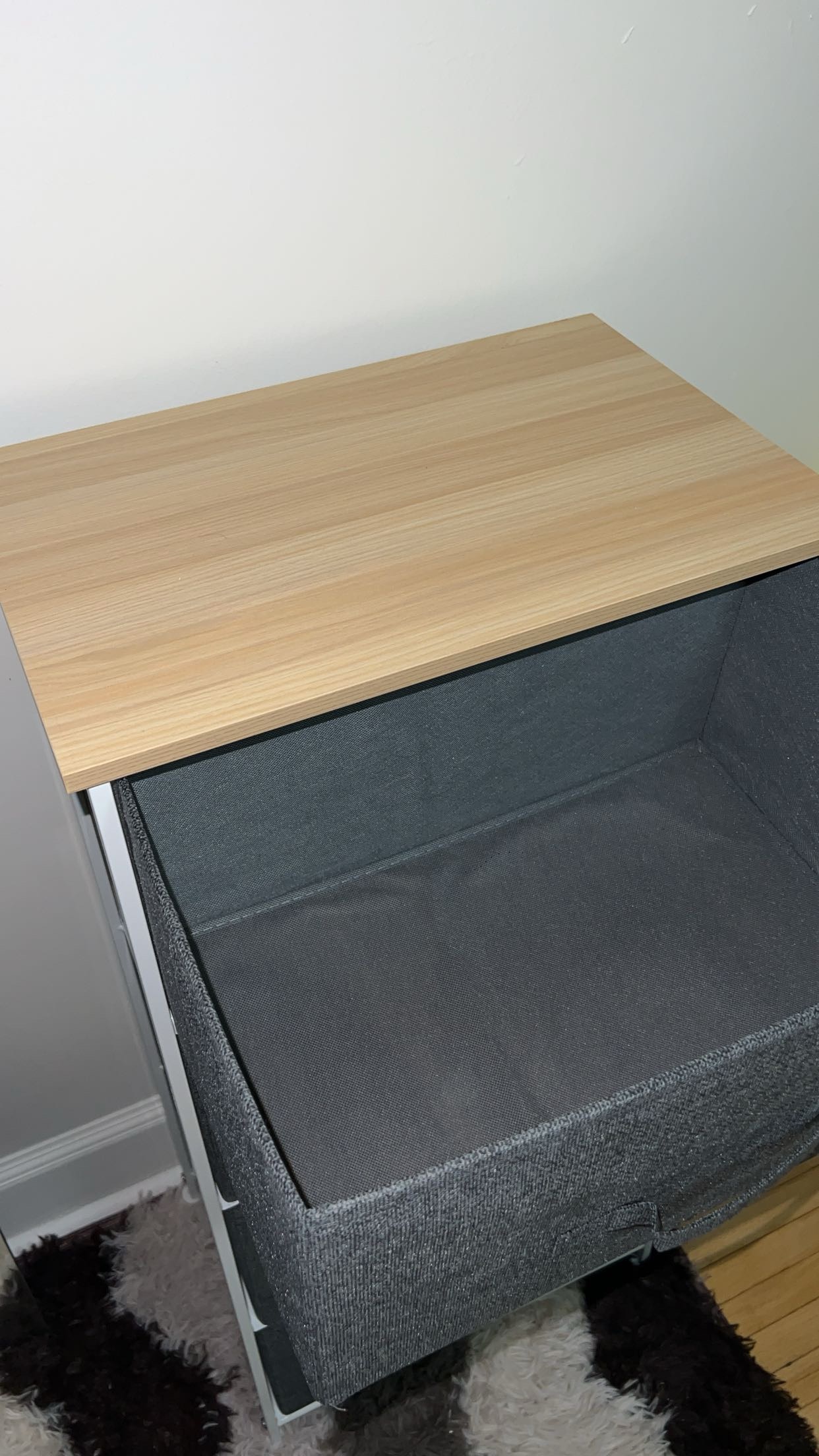 Grey 4-Drawer Clothing Unit - photo 3