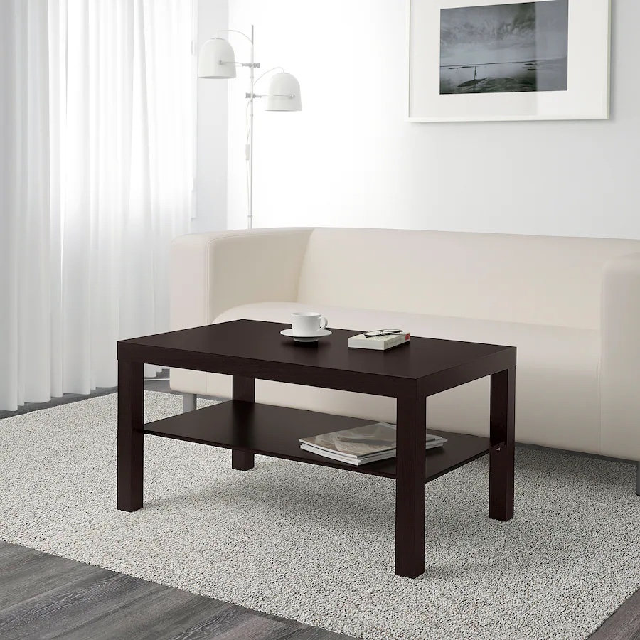IKEA Coffee Table in Black/Brown - photo 4