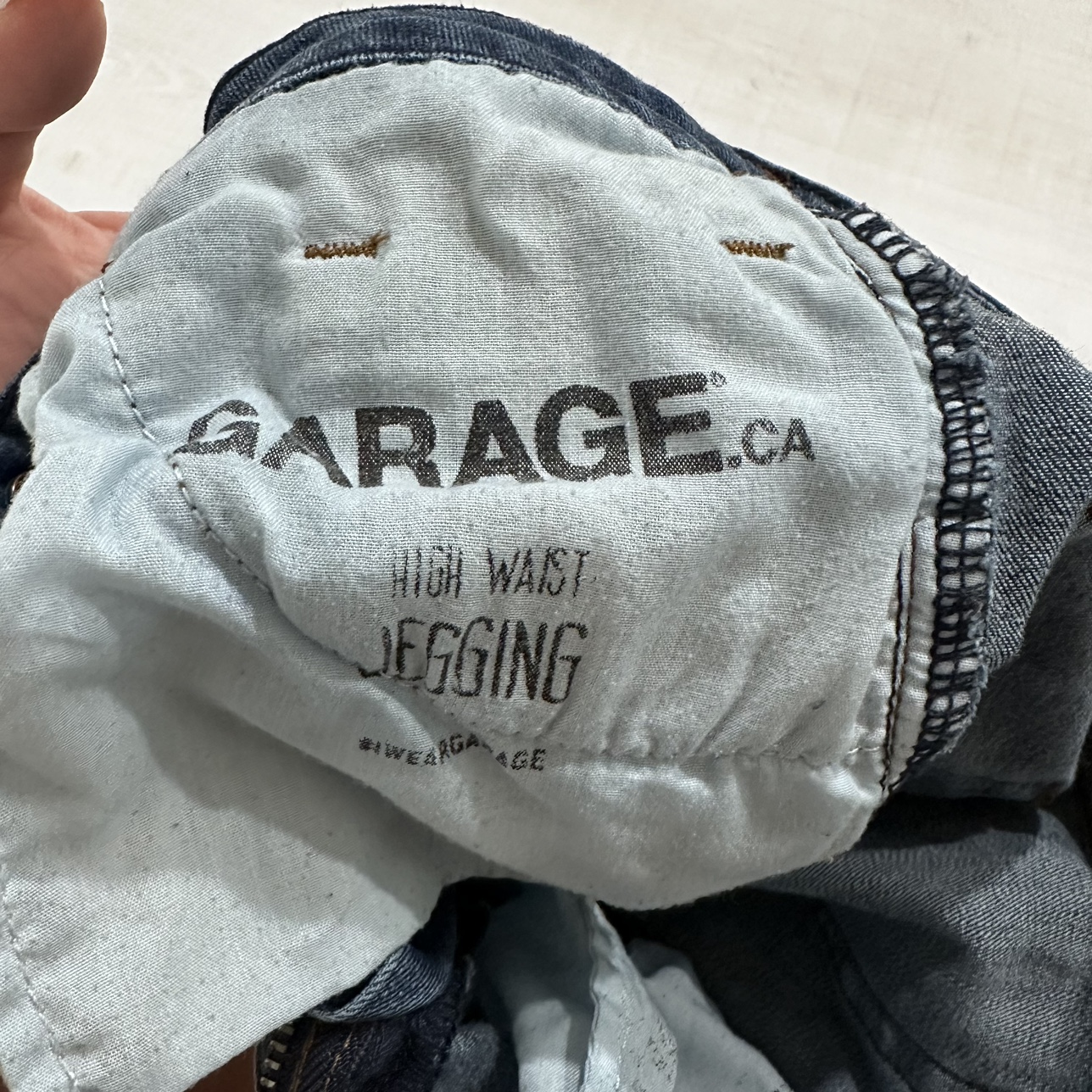 Garage high waisted jeggings image indicator(8)