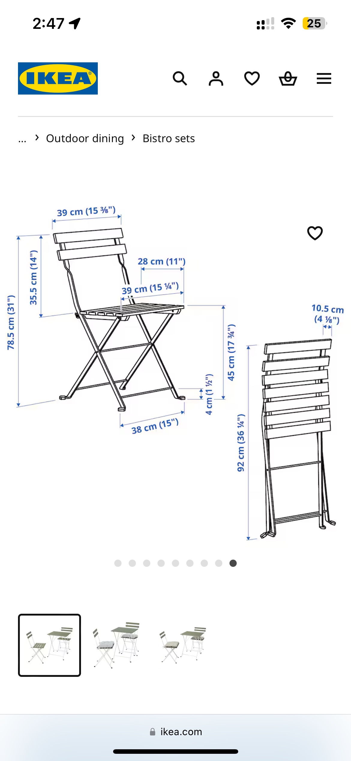 IKEA Outdoor Set - Green - photo 4