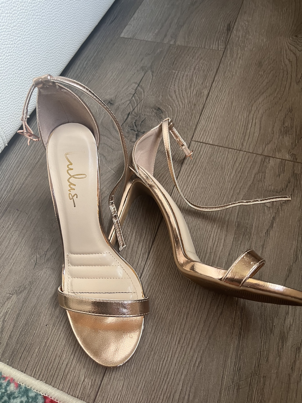 LULU'S Rose Gold heels US 8.5 image indicator(2)