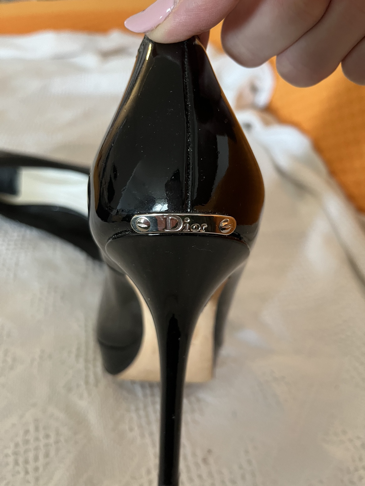 Christian Dior Black Leather Heels - photo 2
