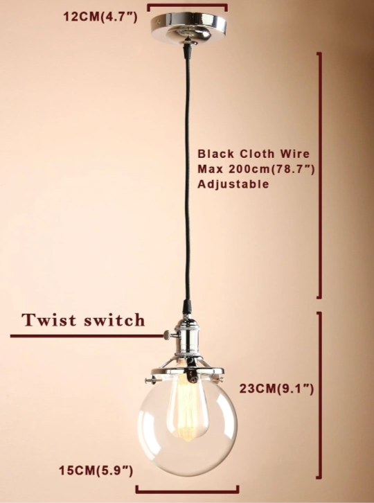 Vintage pendant light - photo 2