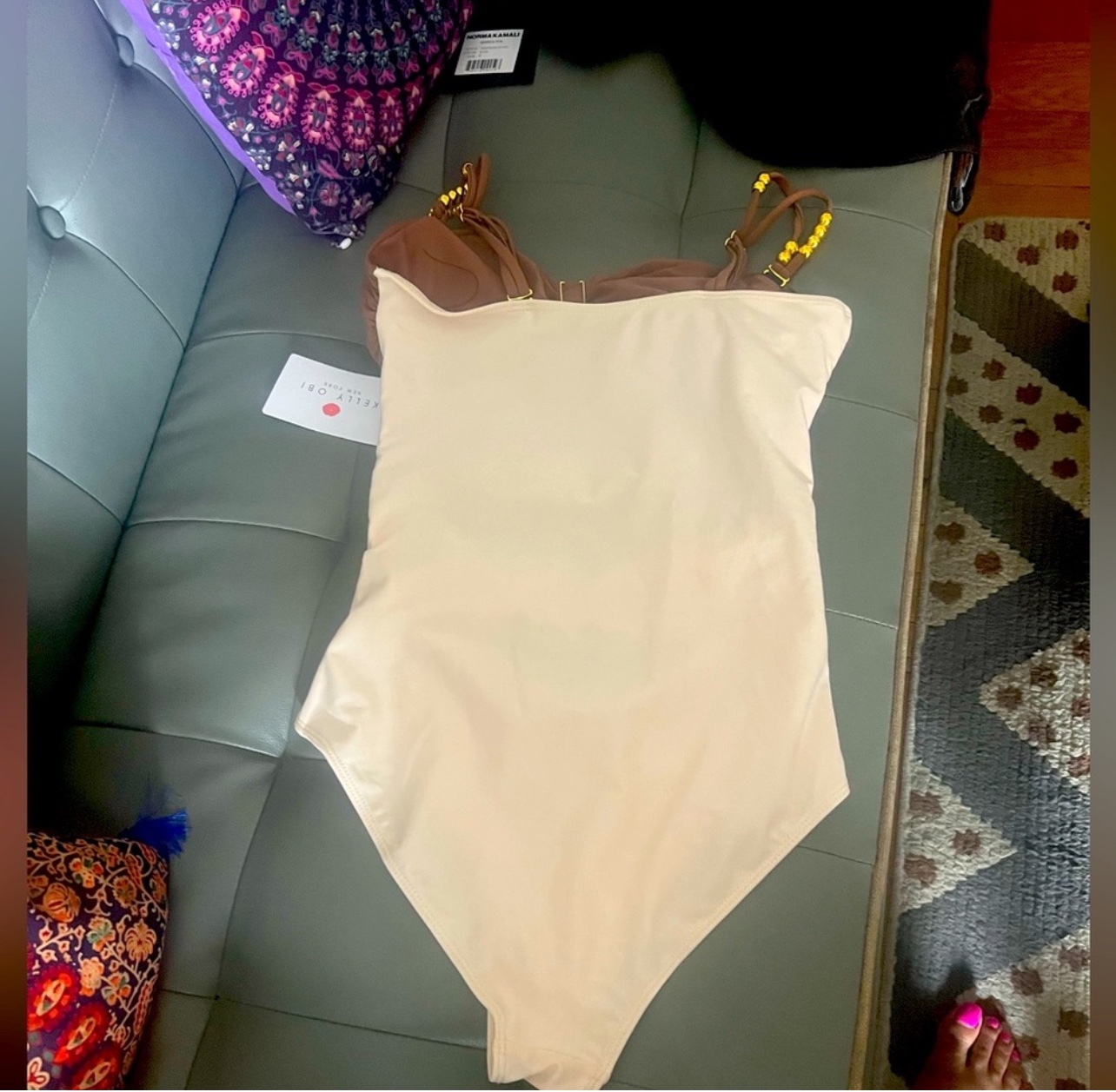 Kelly Obi New York swimsuit