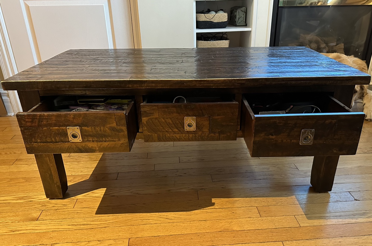 Coffee Table with Storage - photo 3