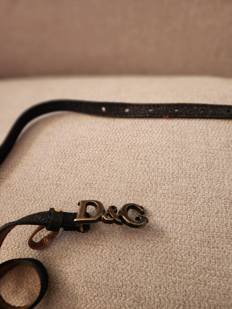 D&G Black Glitter Belt - photo 2