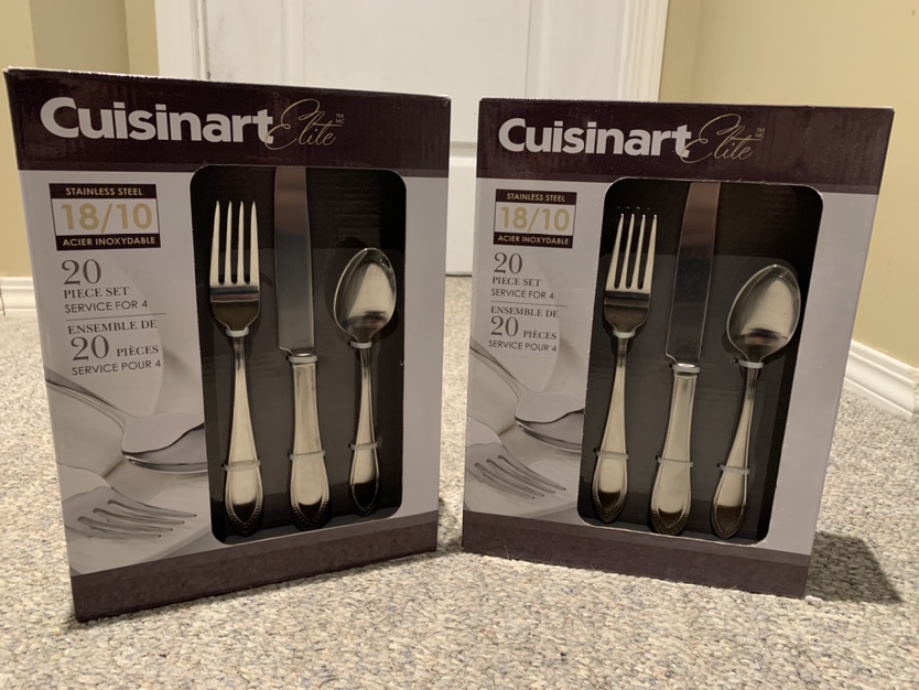 Cuisinart Elite Flatware Set (20 Piece) - New!