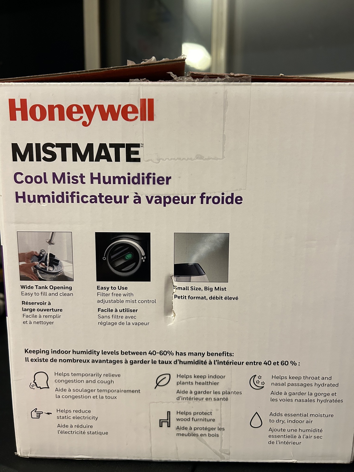 Honeywell Cool Mist Humidifier - photo 3