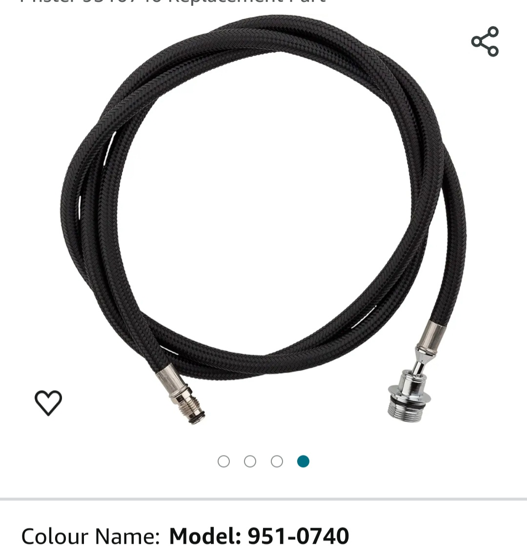 Genuine Replacement Part Kitchen Pull Down Hose image indicator(3)