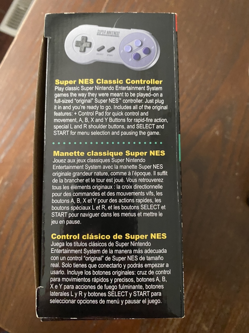 Super Nintendo classic edition image indicator(4)