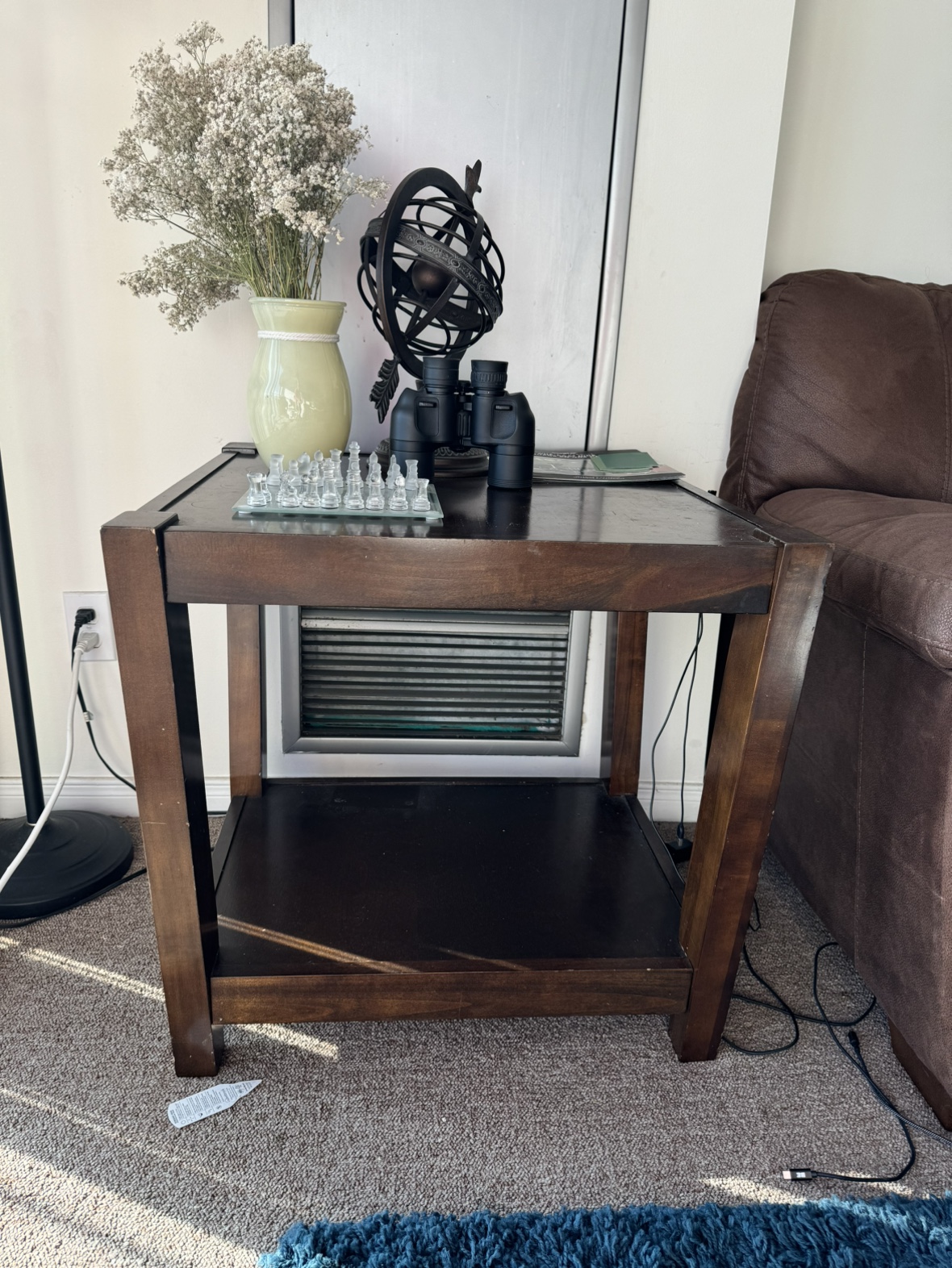 Real wooden coffee/side tables (2) - photo 2