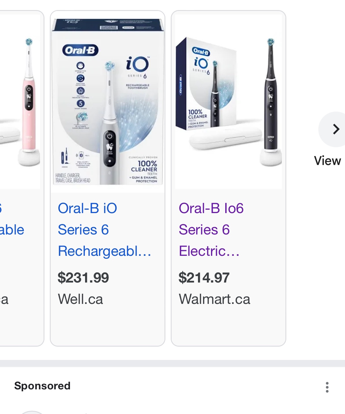 Oral B IO 6 AI powered tooth brush pack of 2 Brand New - photo 4