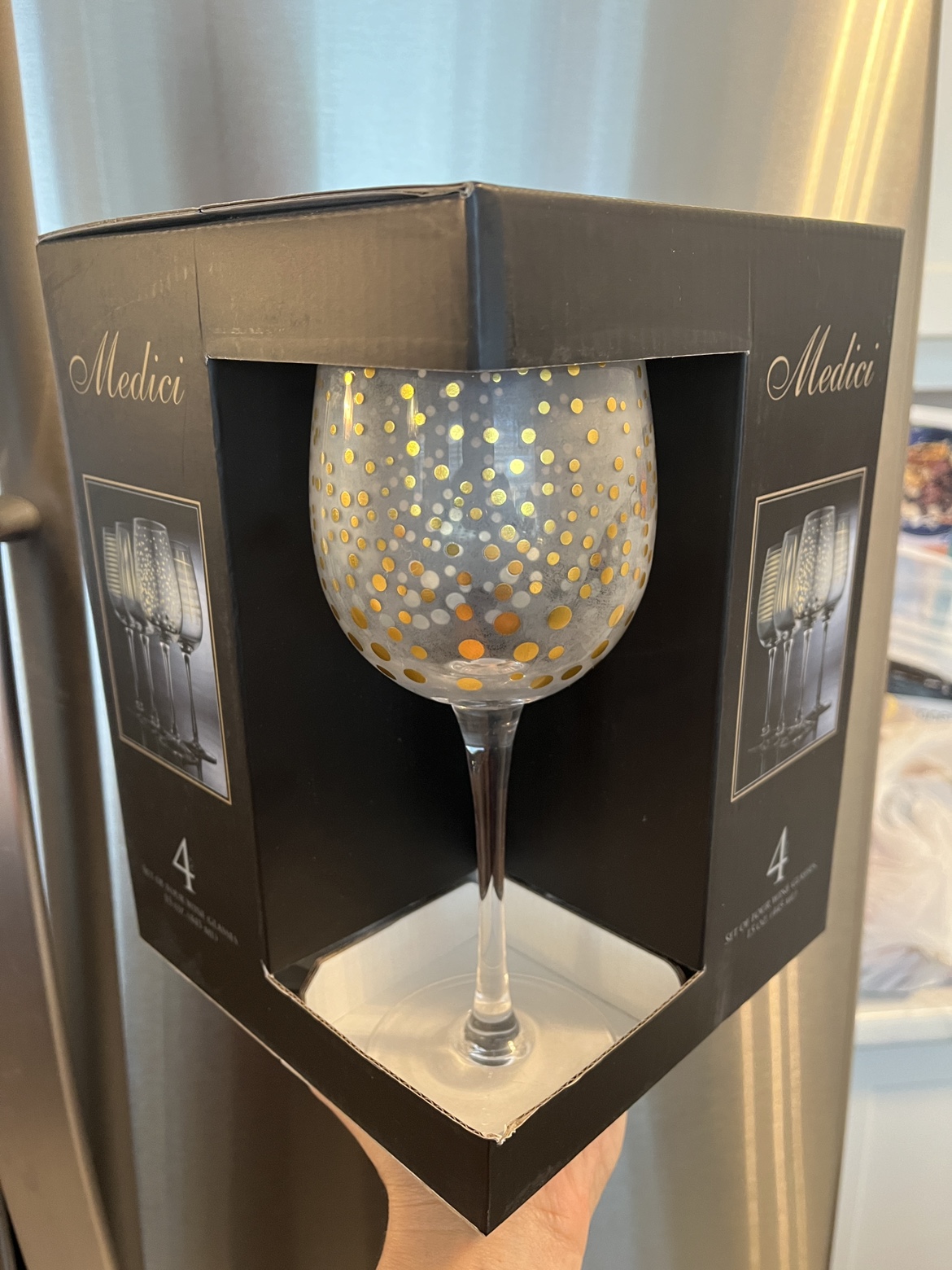 Set of 4 Medici Wine Glasses - photo 2