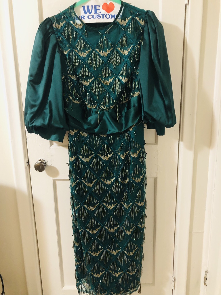 Green Sequin Dress thumbnail