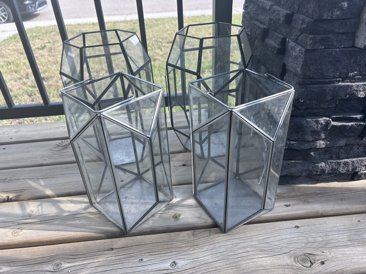 Glass decorative lanterns - photo 2