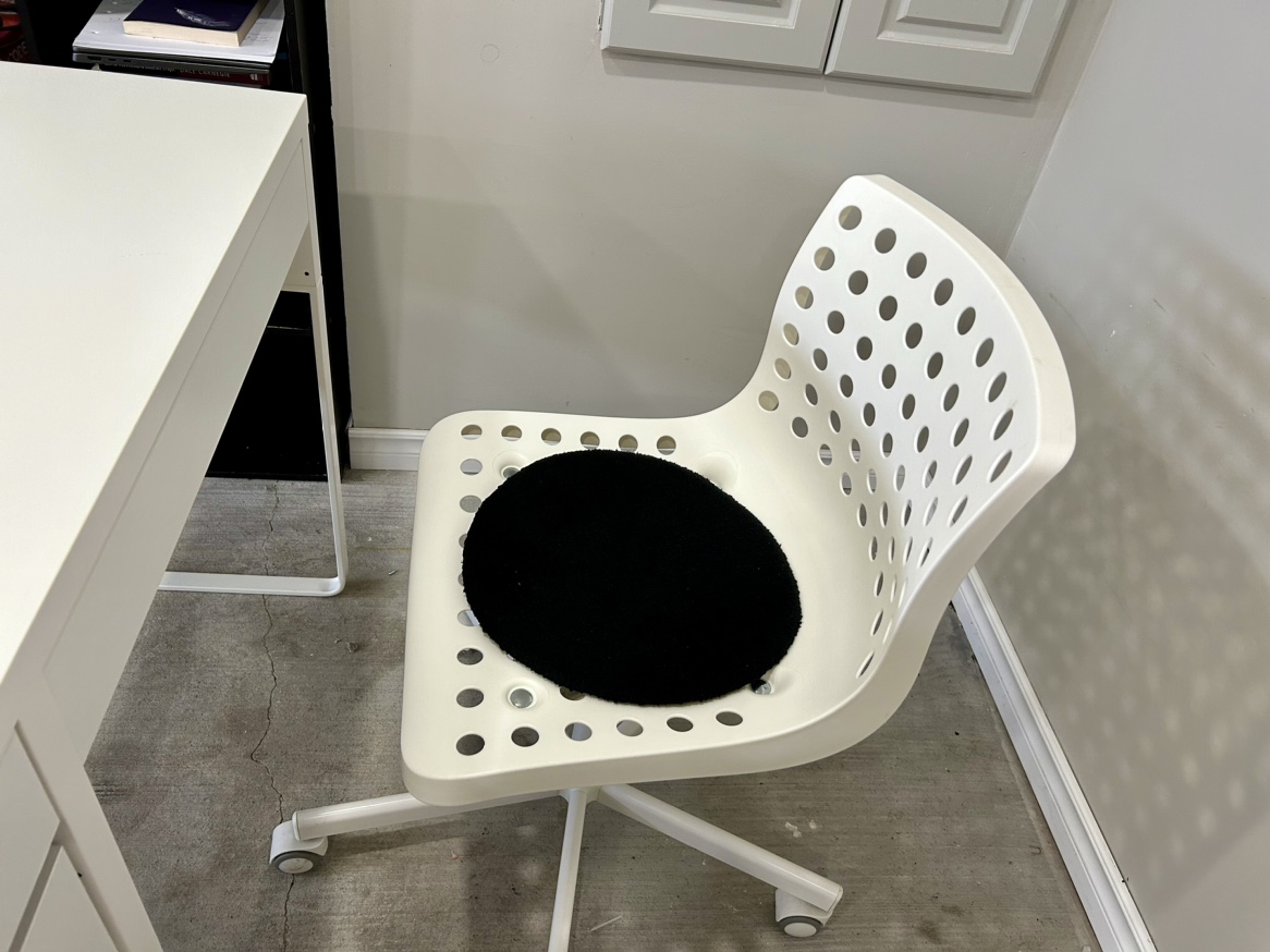 IKEA Swivel chair + pad, office/study chair - photo 2