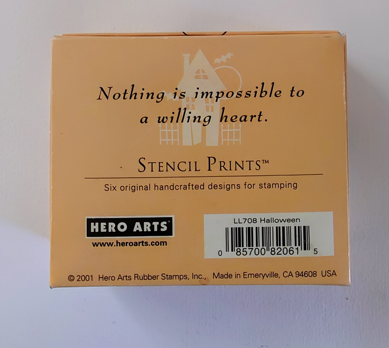 Hero Arts Halloween Rubber Stamp Set image indicator(3)