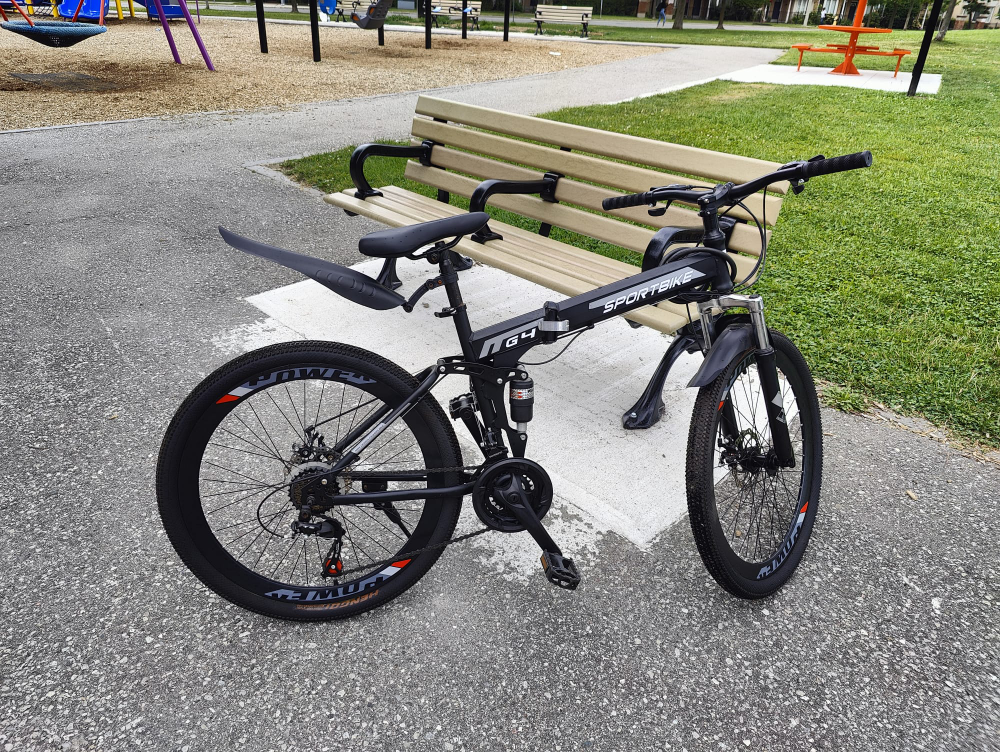 Adult Folding Mountain Bike thumbnail