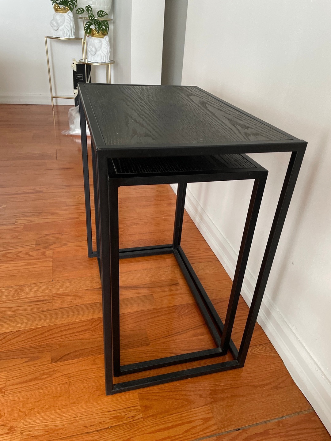 Black End/Side Tables