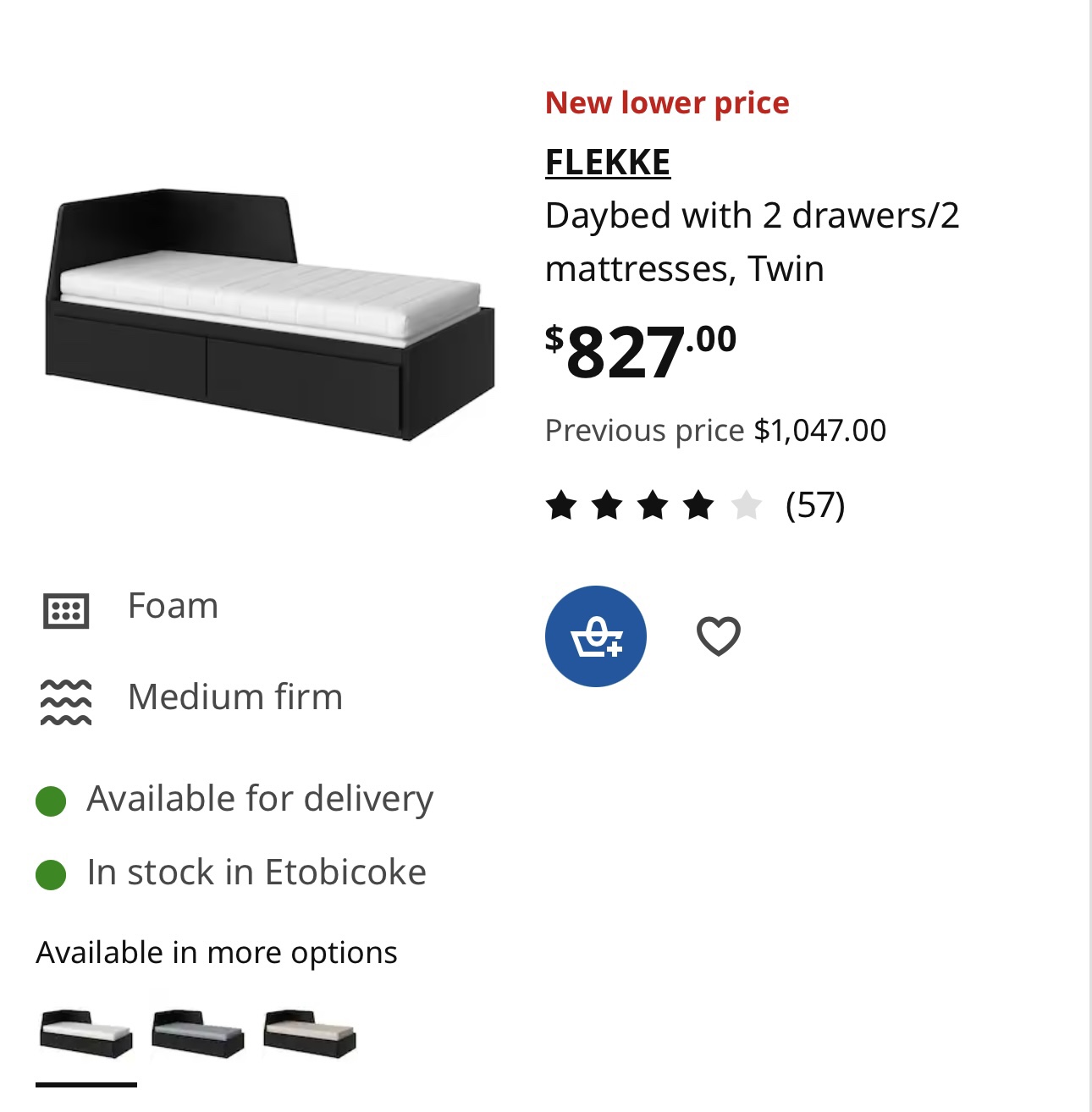 IKEA Daybed with 2 drawers & 2 twin mattresses (Moving out deal) - photo 5