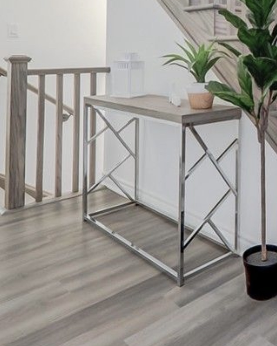 Console Table with Chrome Legs - photo 4