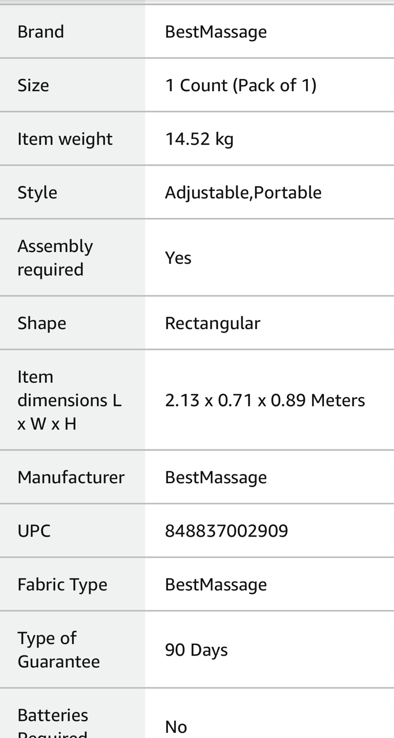 Massage table - photo 3