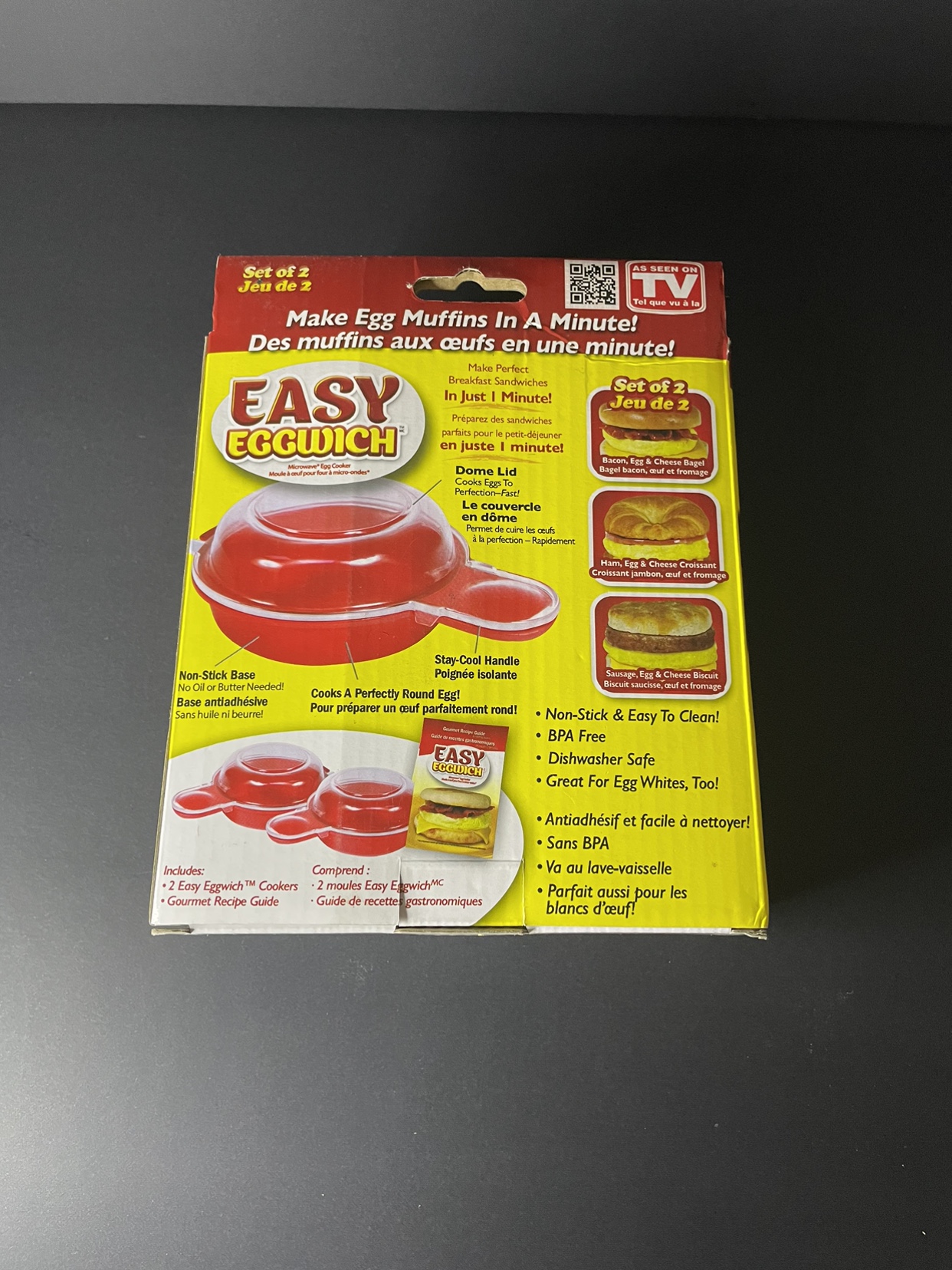 New Easy Eggwich Microwave Egg Cooker - photo 3