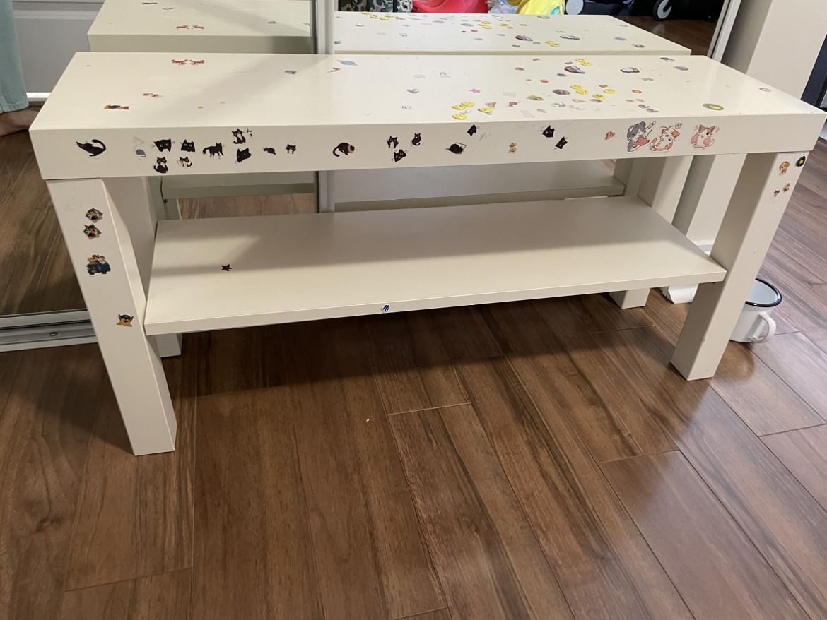 LACK IKEA TV bench #freecycle - photo 2