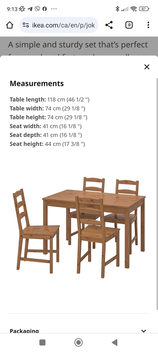 IKEA JOKKMOKK Table, Chairs and Cushions Good condition! - photo 4