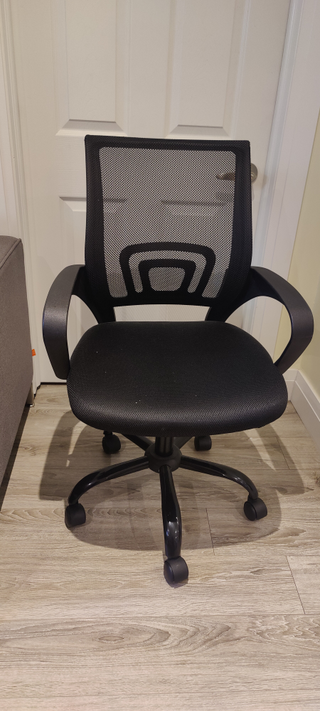 Black Mesh Chair