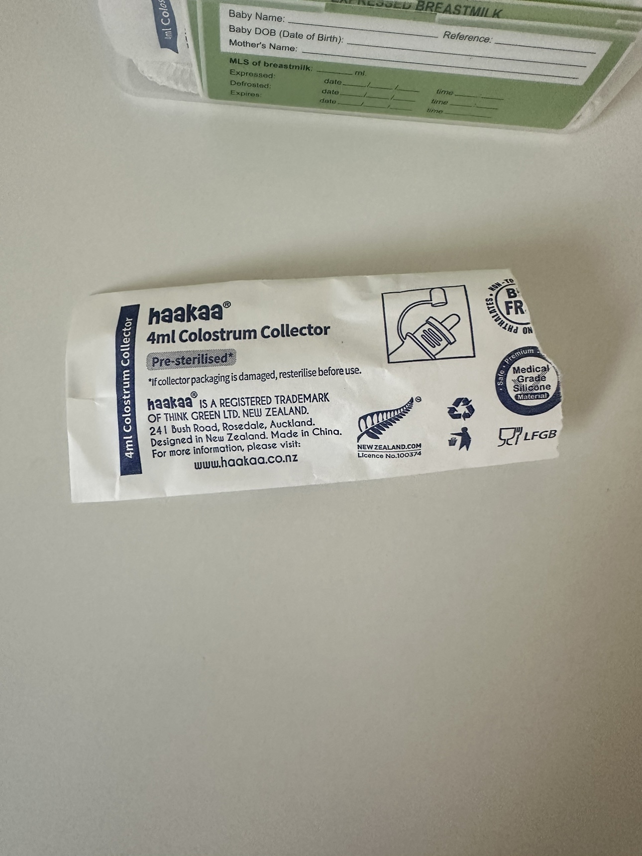 Haakaa 4ml Colostrum Collectors - photo 2