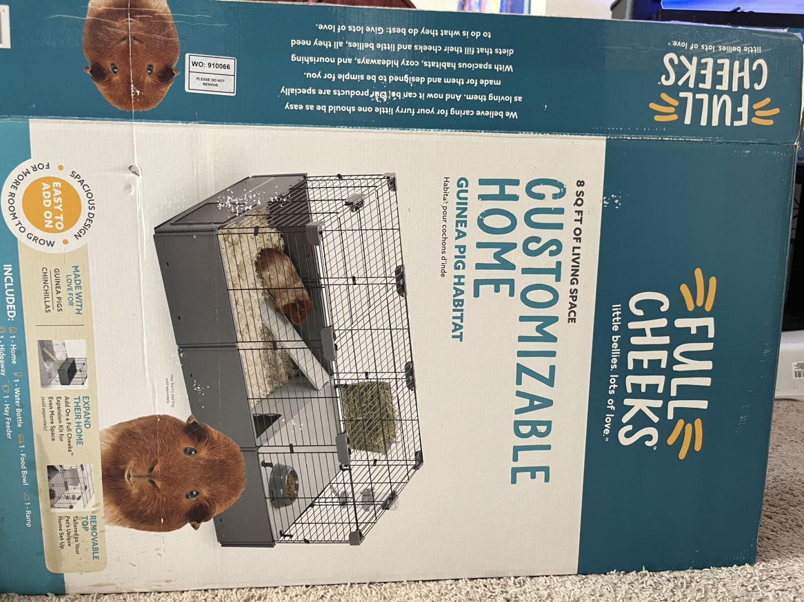 Small animal large cage and everything in pictures included
