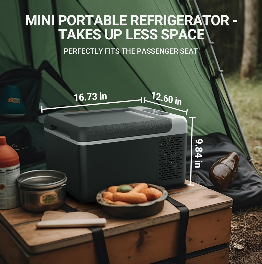 12 Volt Refrigerator 9L Portable Mini Freezer with app image indicator(7)
