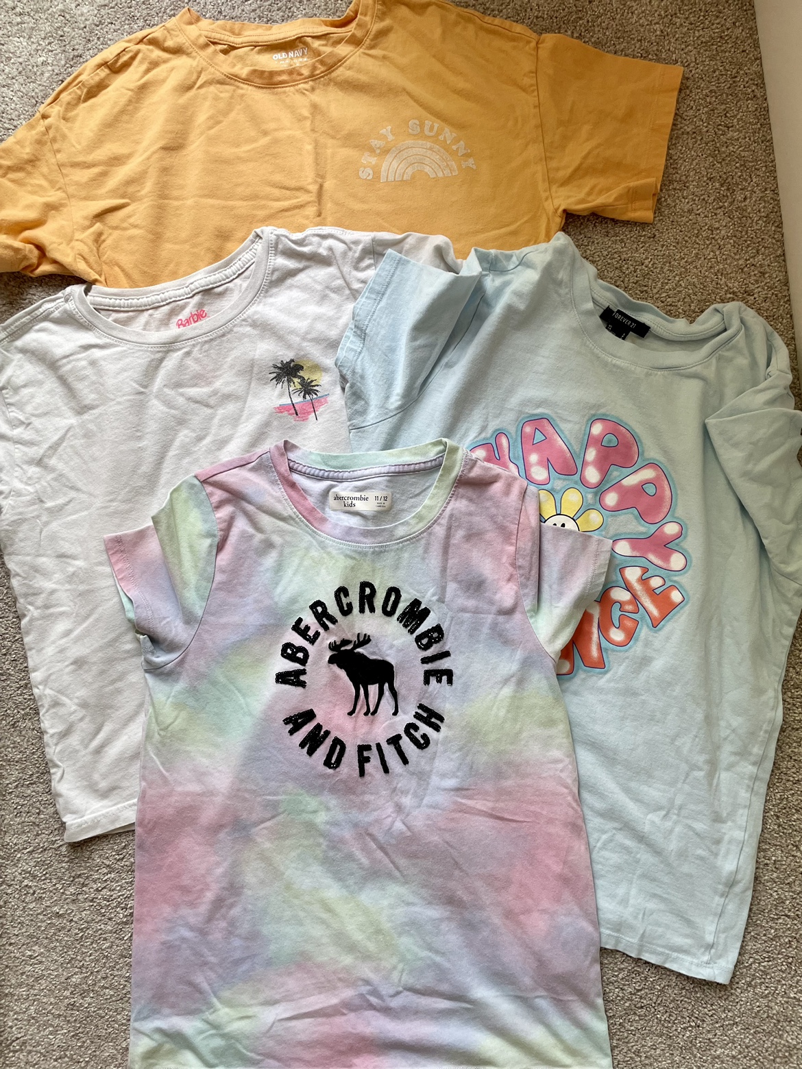 4 T-shirts Bundle
