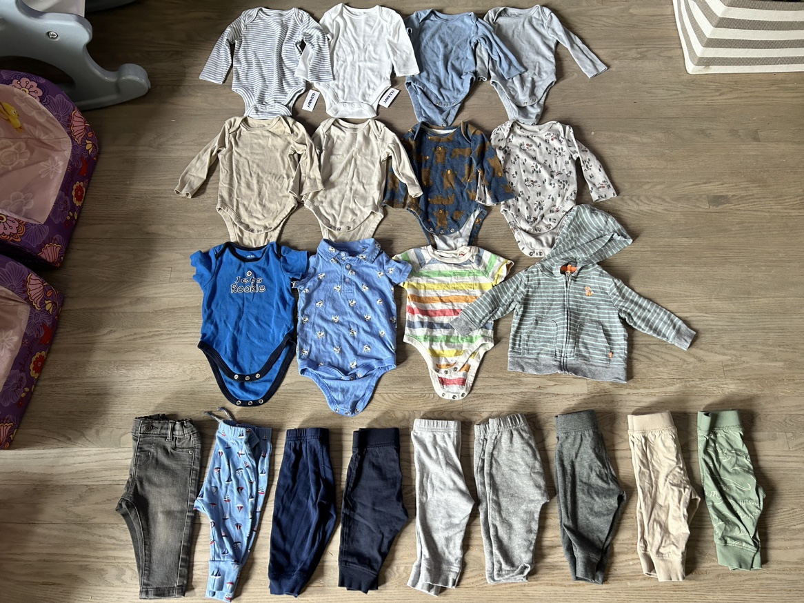 3-6 Month Infant Boy Clothing